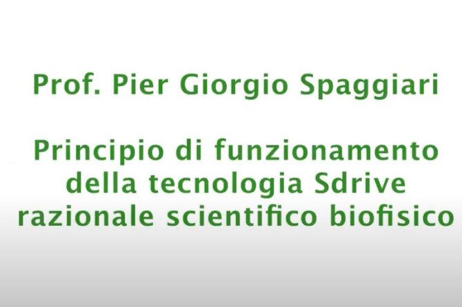 Prof. Pier Giorgio Spaggiari | Principio di funzionamento della tecnologia Sdrive