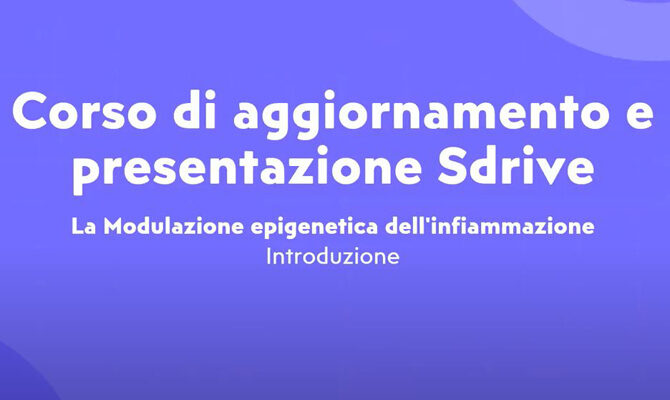 Corso di aggiornamento e presentazione Sdrive – Dott.ssa Aleandra Piccinini